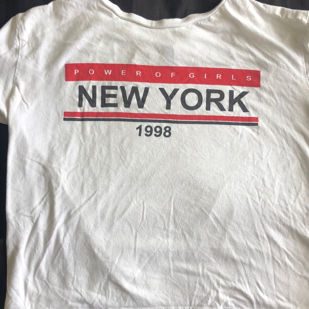 White tee